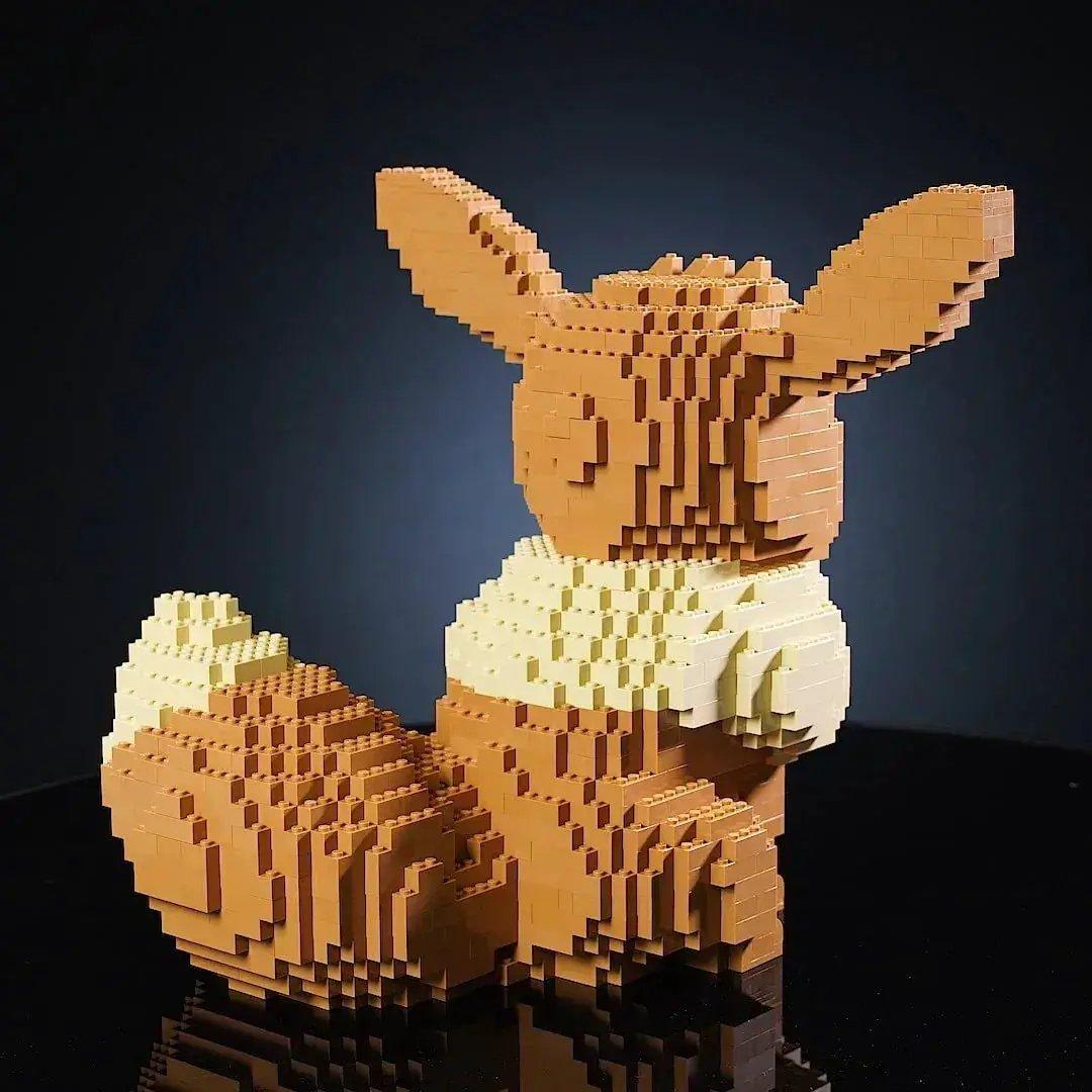  Life Sized Pokemon Brick Statue With Mouth Expressions -  ToylandEU™
