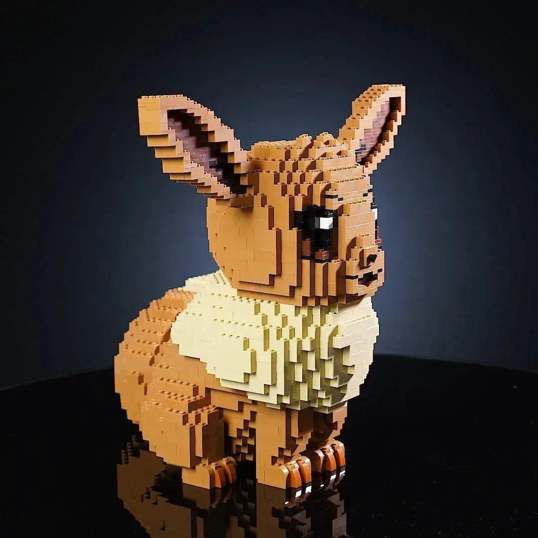  Life Sized Pokemon Brick Statue With Mouth Expressions -  ToylandEU™
