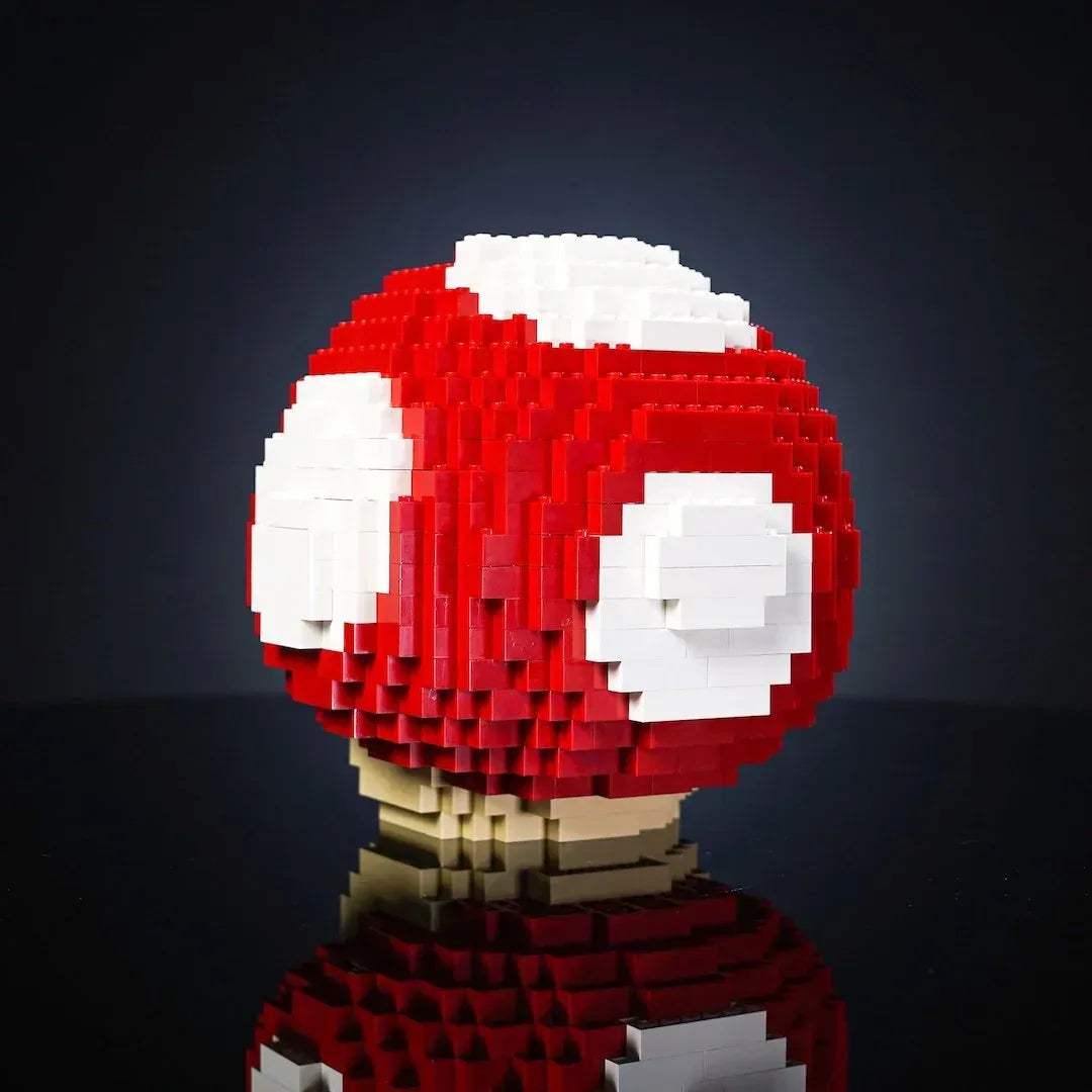 LEGO Red Mushroom Life Sized Display Model For Collectors - ToylandEU