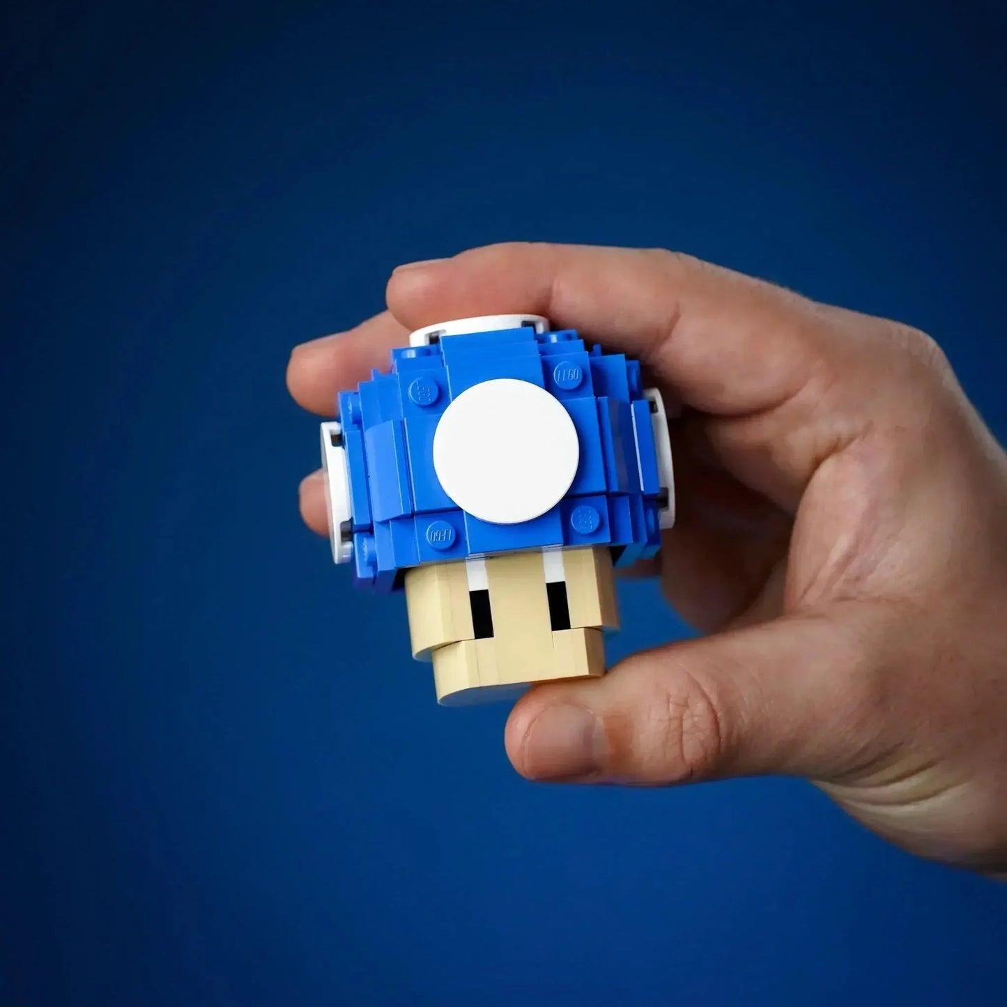 Life-Sized Tiny Blue Mushroom - ToylandEU