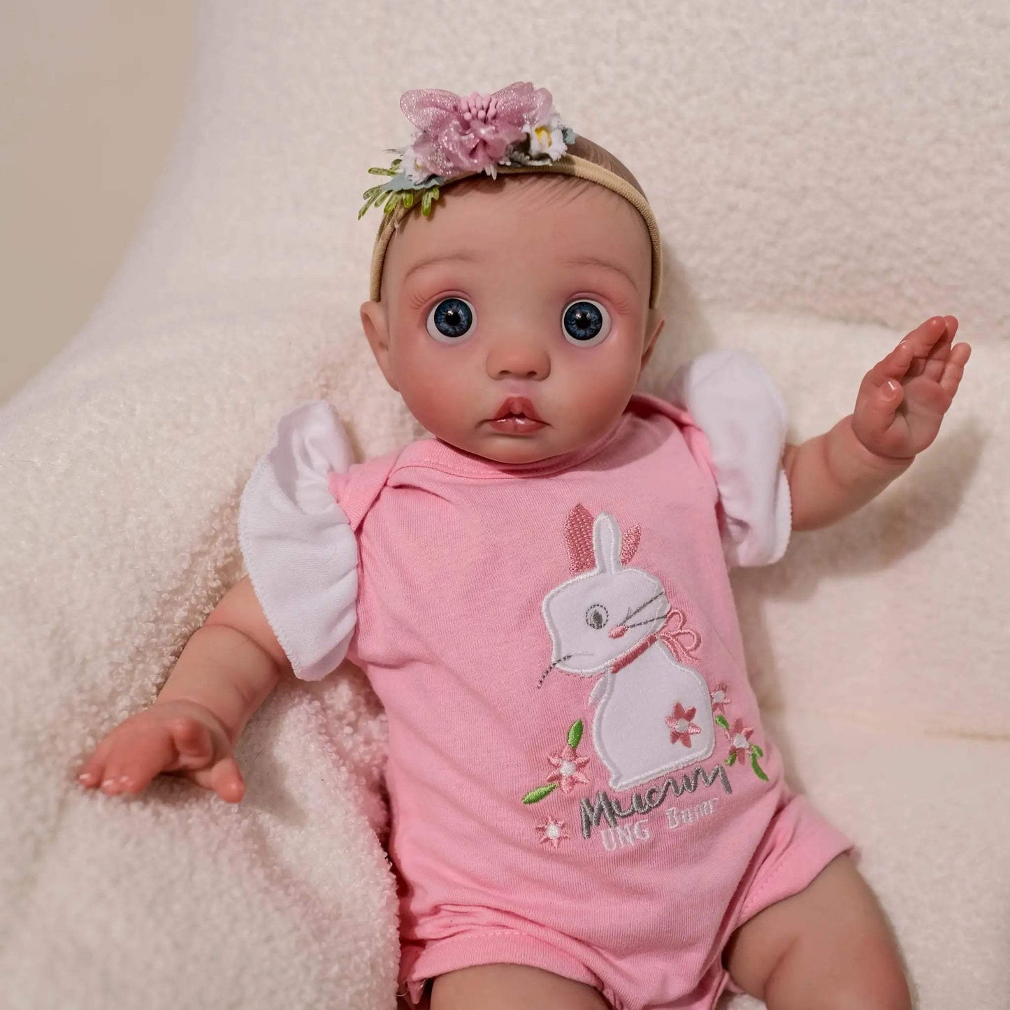 Lifelike 16 Inch Baby Doll Handmade Vinyl Soft Touch Collectible - ToylandEU