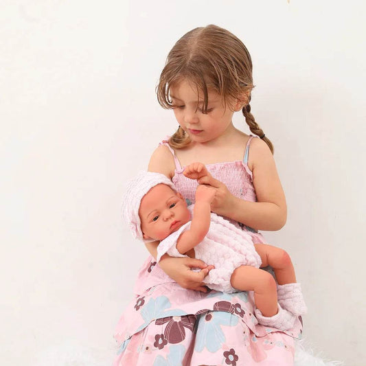 Lifelike 16 Inch Full Body Vinyl Reborn Doll For Girls - ToylandEU