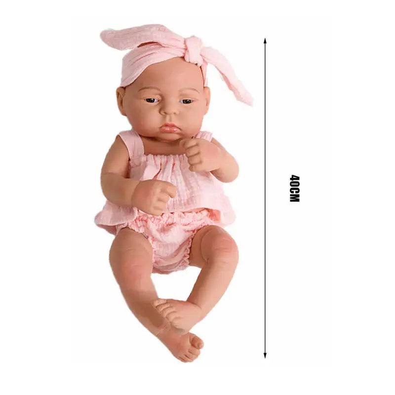 Lifelike 16 Inch Full Body Vinyl Reborn Doll For Girls - ToylandEU