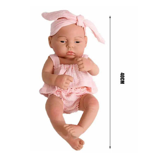 Lifelike 16 Inch Full Body Vinyl Reborn Doll For Girls - ToylandEU