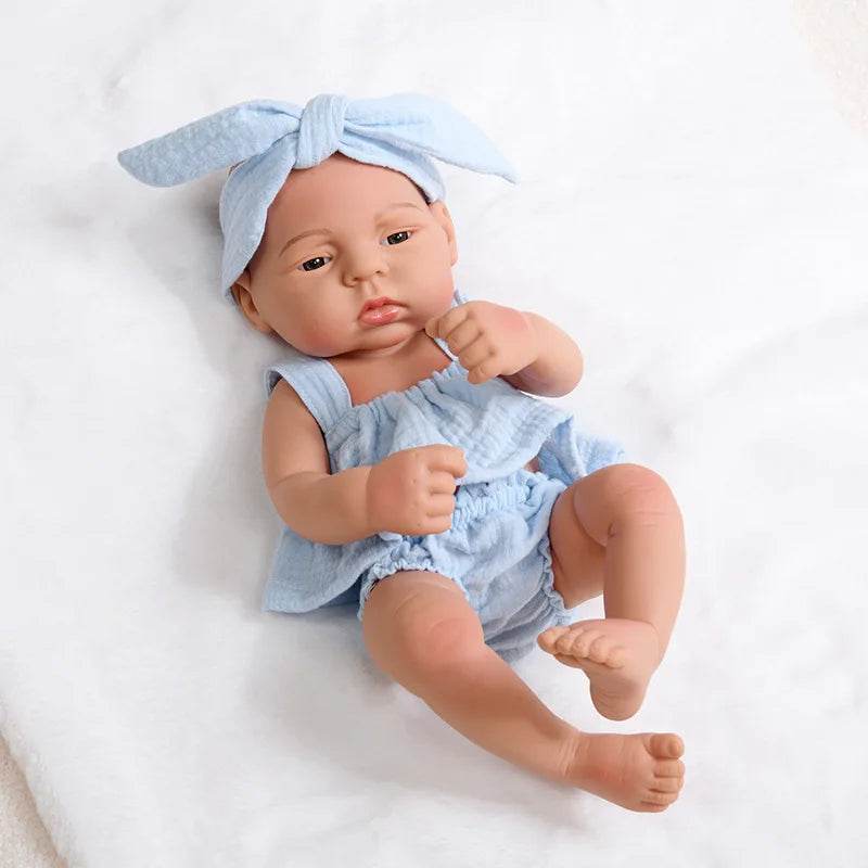 Lifelike 16 Inch Full Body Vinyl Reborn Doll For Girls - ToylandEU