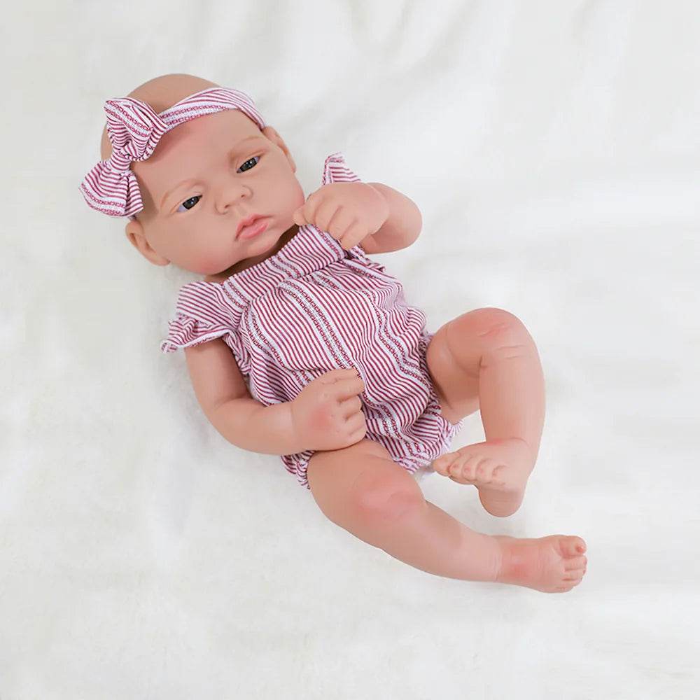 Lifelike 16 Inch Full Body Vinyl Reborn Doll For Girls - ToylandEU