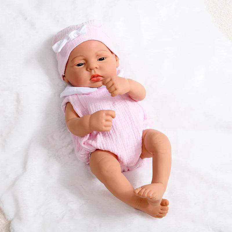 Lifelike 16 Inch Full Body Vinyl Reborn Doll For Girls - ToylandEU