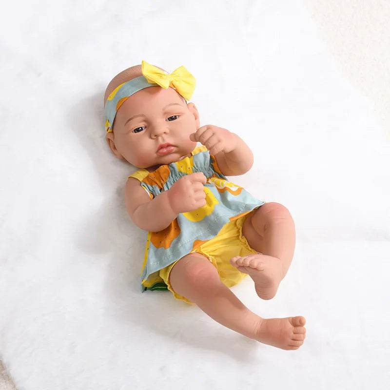 Lifelike 16 Inch Full Body Vinyl Reborn Doll For Girls - ToylandEU