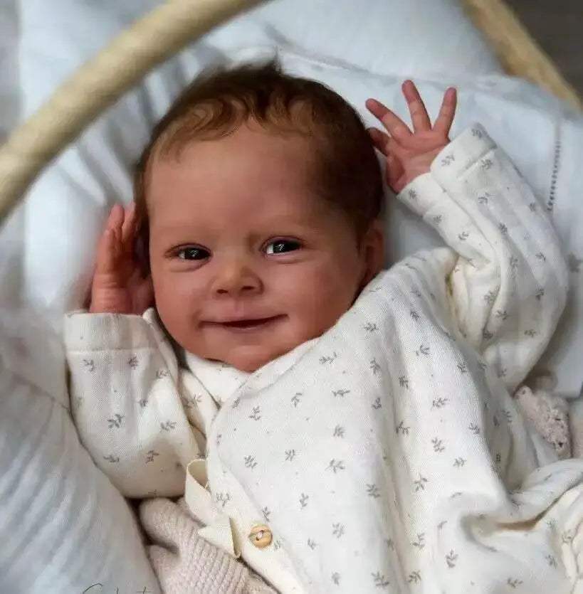 Lifelike 18 Inch Reborn Doll Kit Limited Edition Soft Touch Vinyl with Cloth Body for Collectors and Enthusiasts - ToylandEU