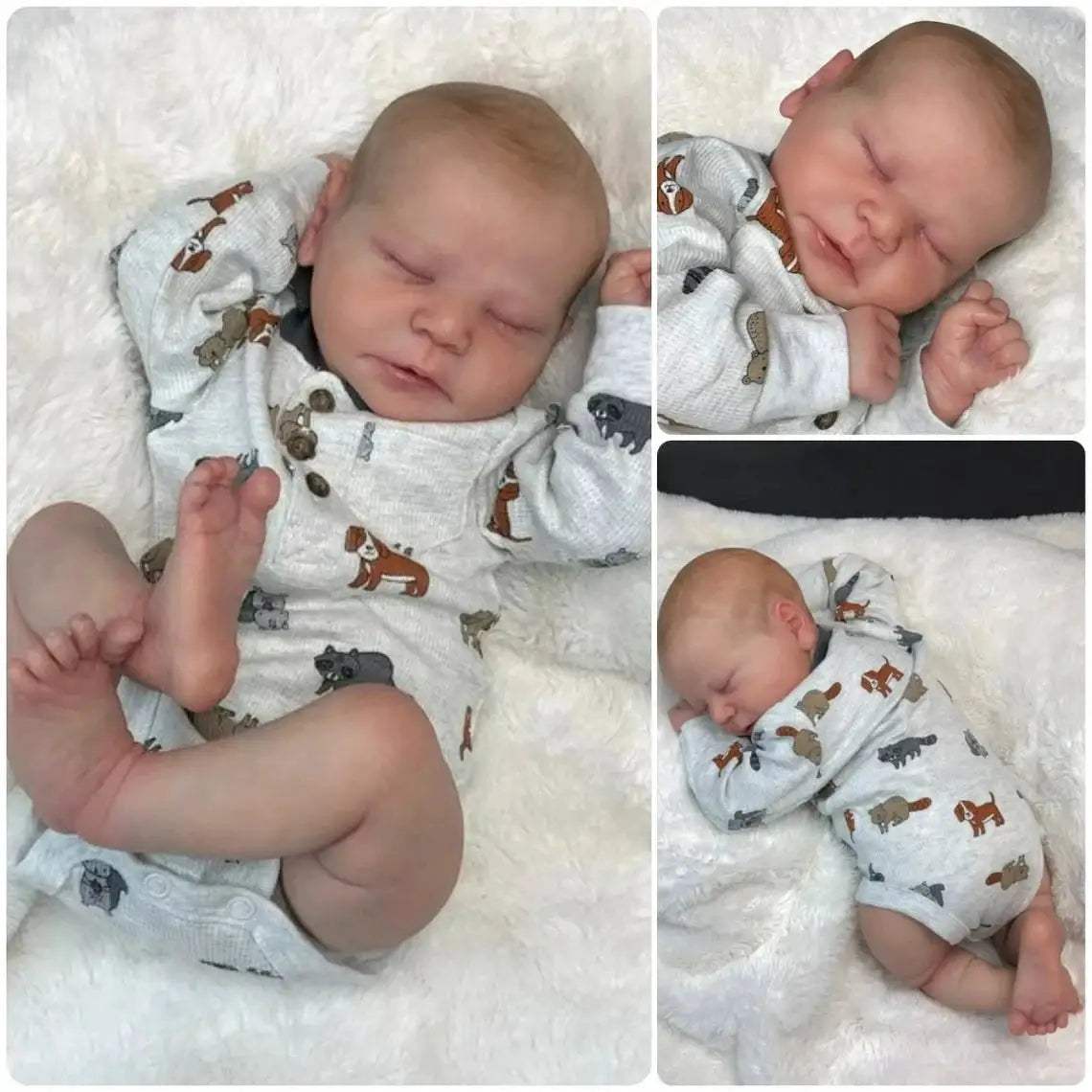  Lifelike 19 Inch Reborn Baby Doll Ultra Soft Touch -  ToylandEU™