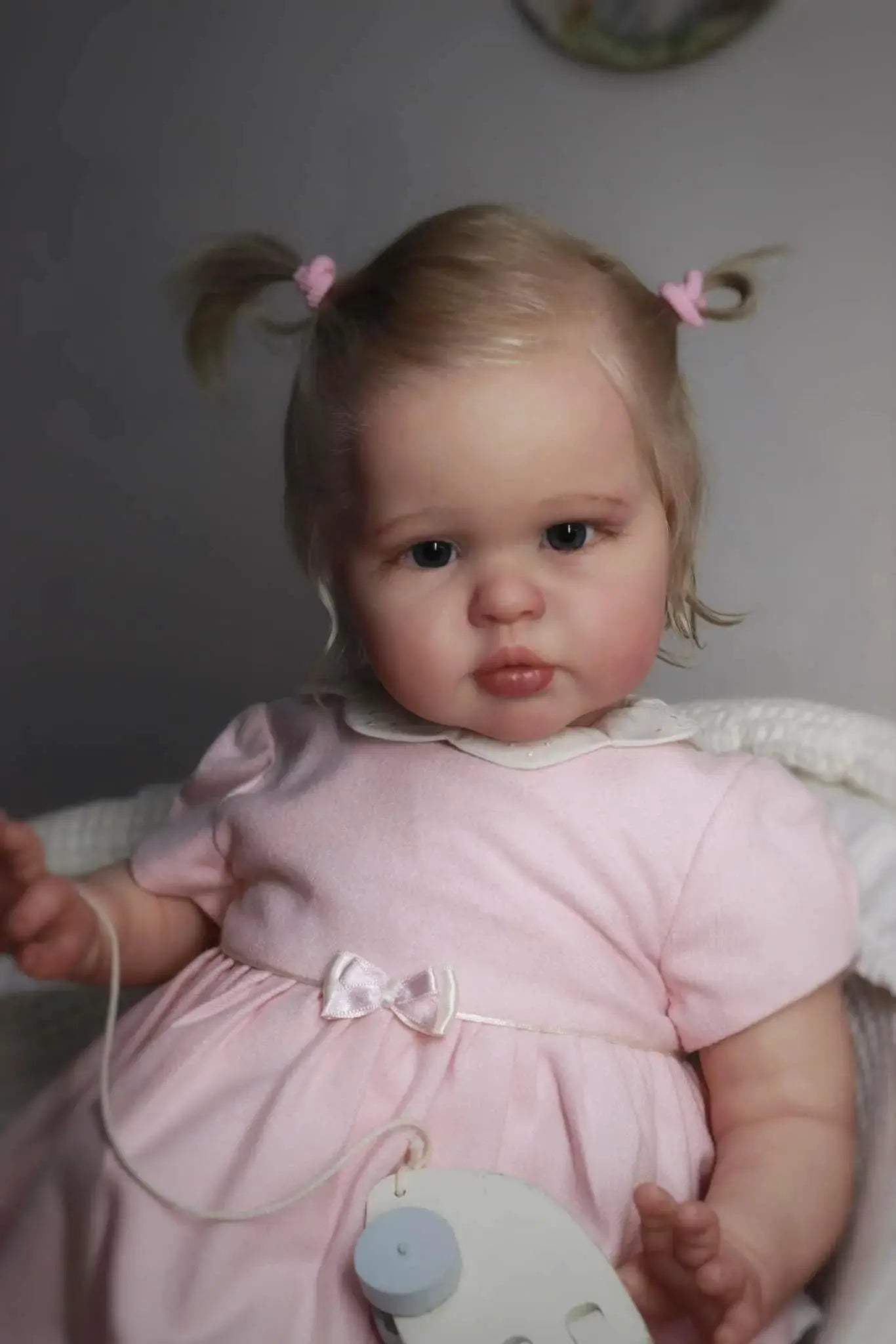  Lifelike 24 Inch Reborn Baby Doll Hand Rooted Hair CE -  ToylandEU™