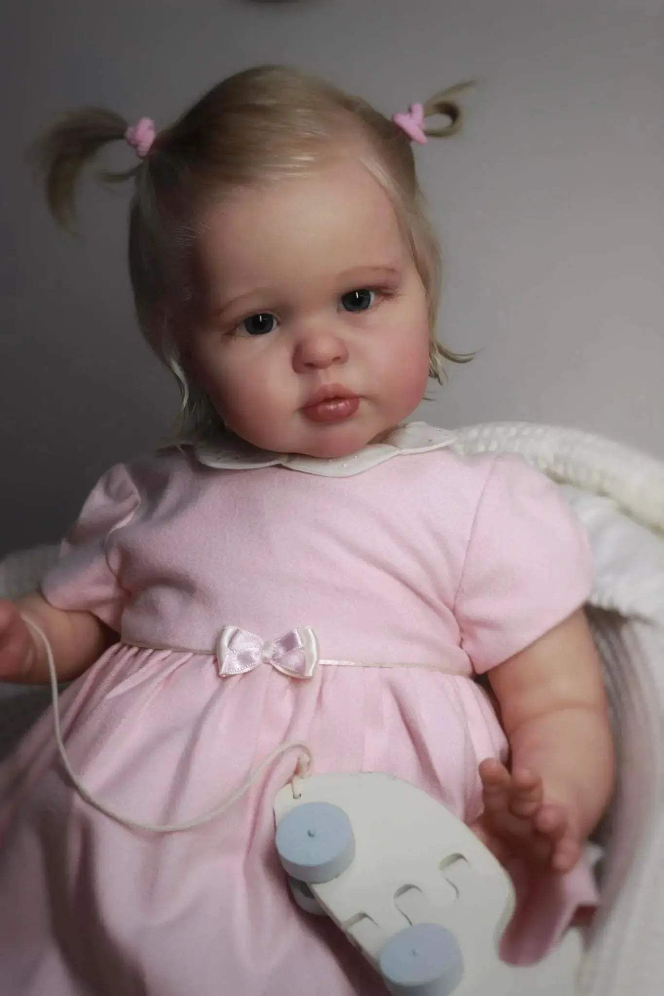  Lifelike 24 Inch Reborn Baby Doll Hand Rooted Hair CE -  ToylandEU™