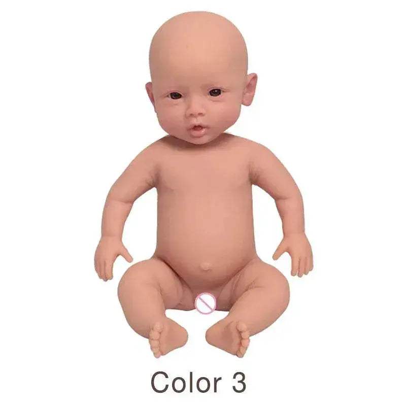 Lifelike 47cm Reborn Baby Girl Doll - Realistic Silicone Companion - ToylandEU