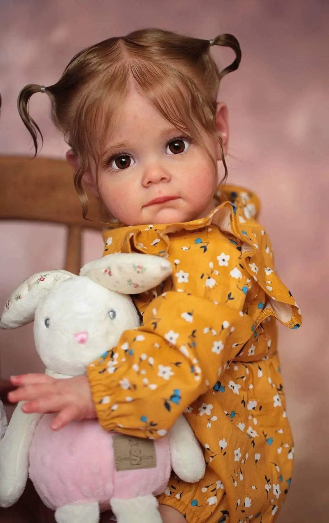  Reborn Baby Doll 60cm Hand Rooted Hair Soft Body -  ToylandEU™