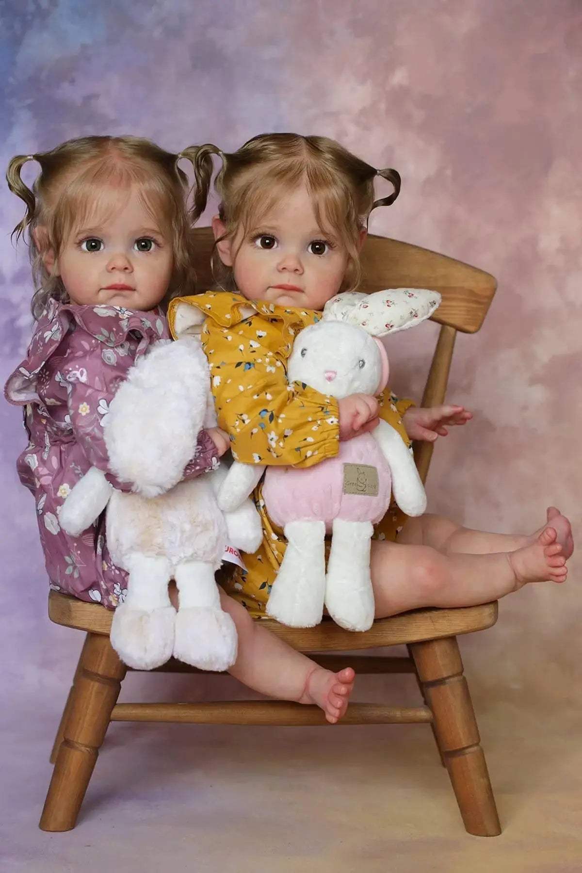  Reborn Baby Doll 60cm Hand Rooted Hair Soft Body -  ToylandEU™