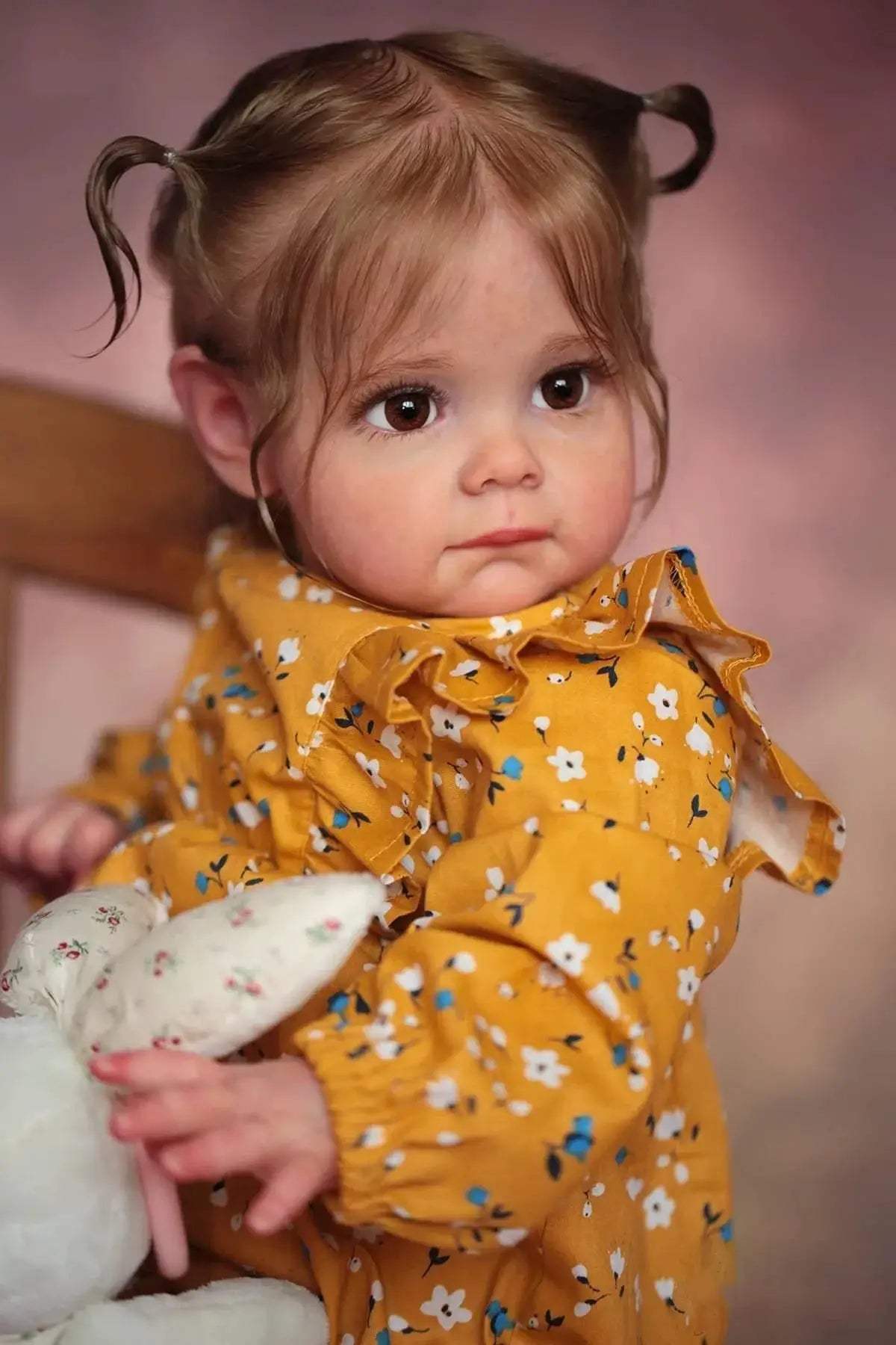  Reborn Baby Doll 60cm Hand Rooted Hair Soft Body -  ToylandEU™