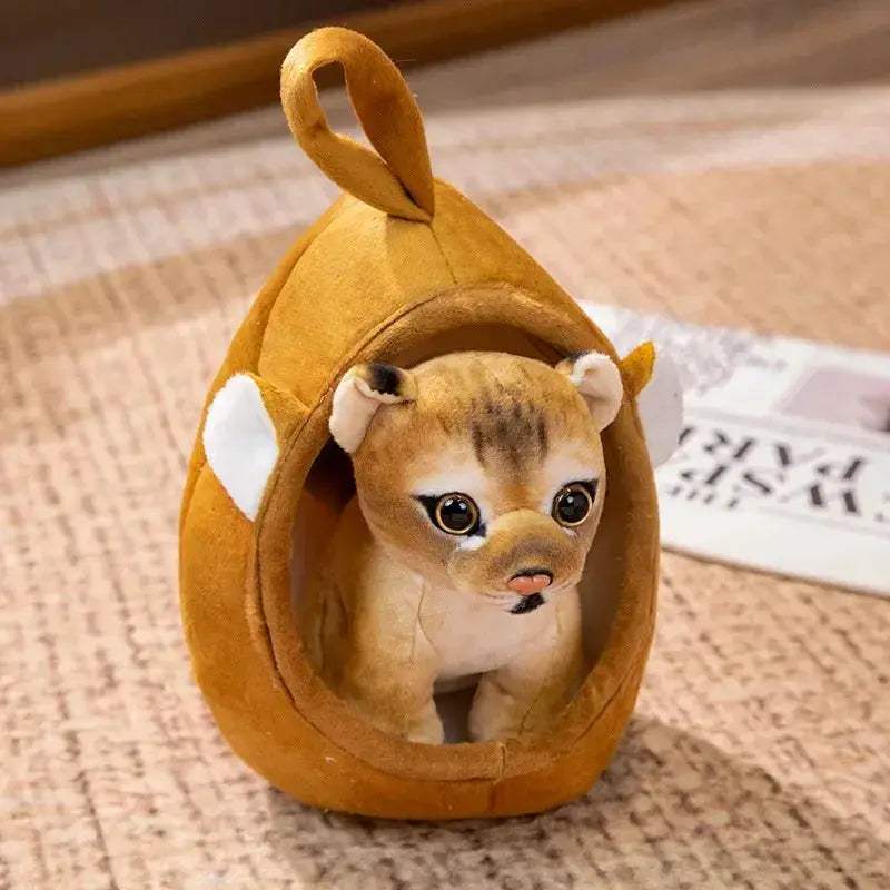 Lifelike Animal Plush Toys Set Premium Stuffed Animals - ToylandEU