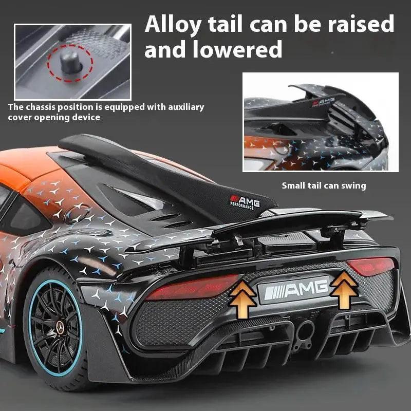  Lifelike Diecast Car Model 1 18 AMG One Toyland EU -  ToylandEU™