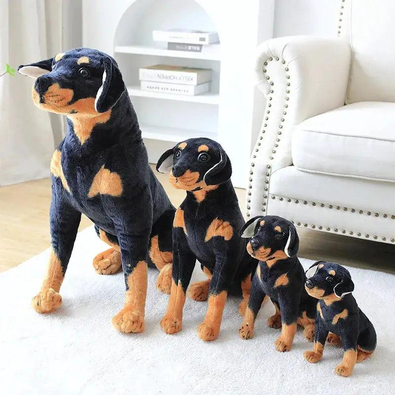  Lifelike Dog Plush Toy Realistic Posture For Home Decor -  ToylandEU™