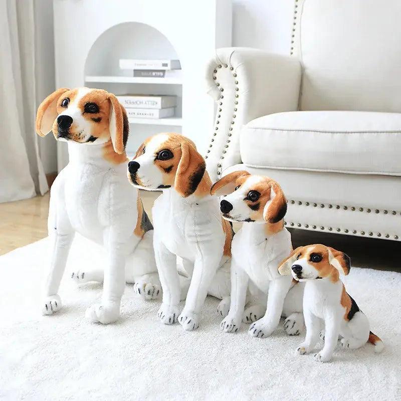  Lifelike Dog Plush Toy Realistic Posture For Home Decor -  ToylandEU™