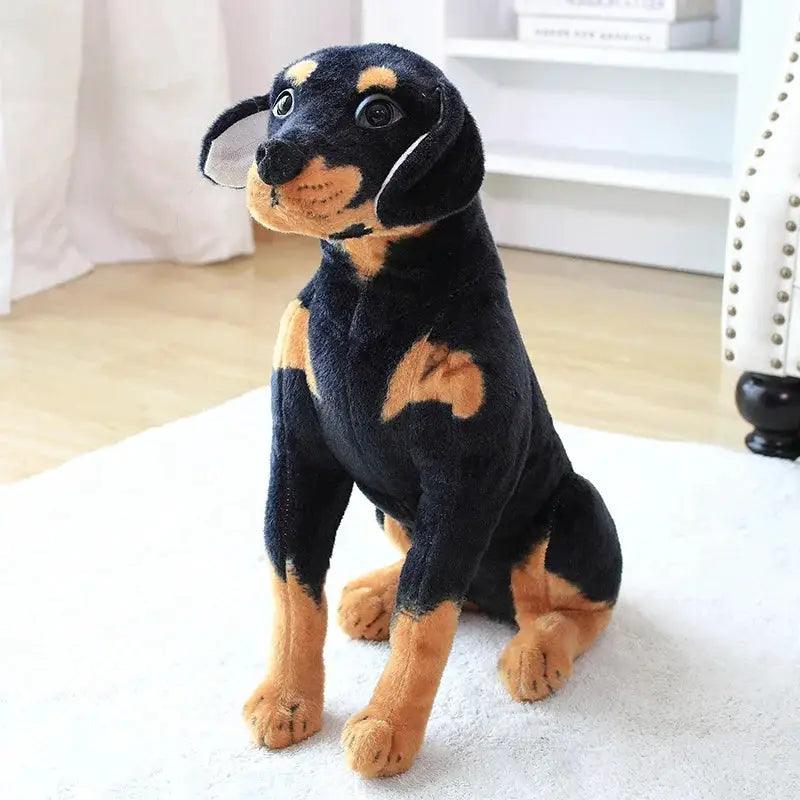  Lifelike Dog Plush Toy Realistic Posture For Home Decor -  ToylandEU™