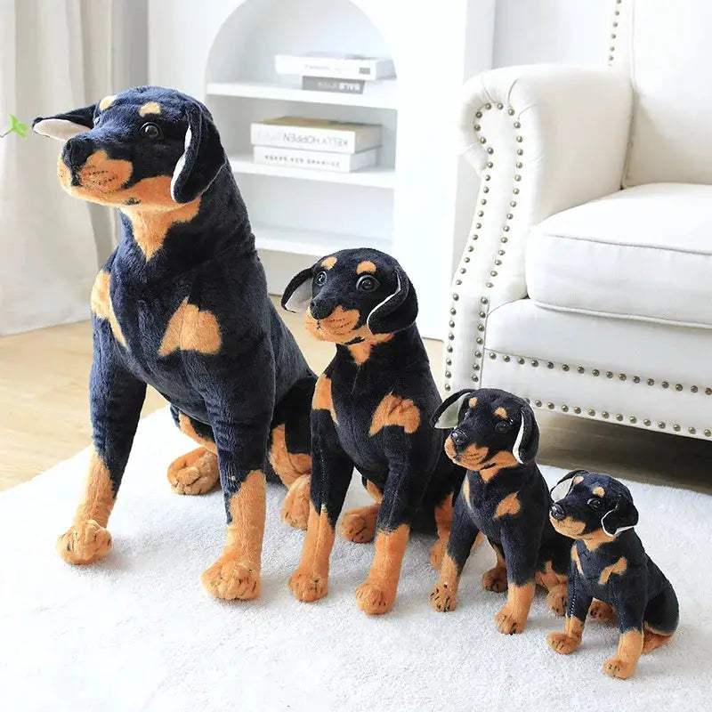  Lifelike Dog Plush Toy Realistic Posture For Home Decor -  ToylandEU™