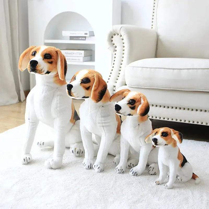  Lifelike Dog Plush Toy Realistic Posture For Home Decor -  ToylandEU™