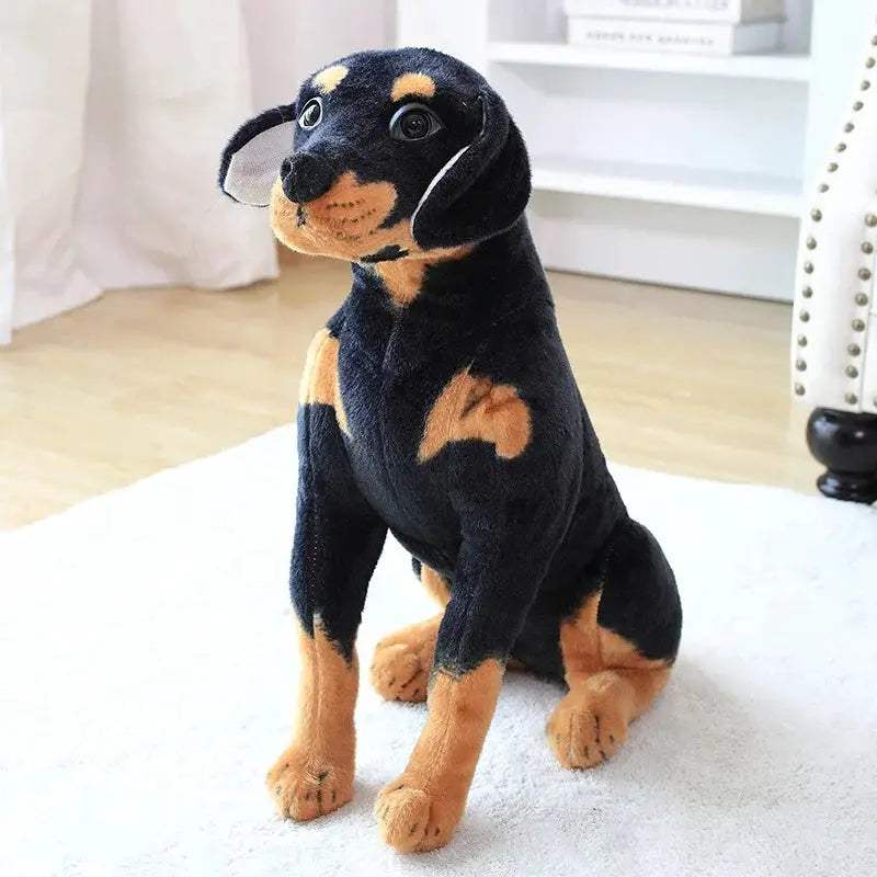  Lifelike Dog Plush Toy Realistic Posture For Home Decor -  ToylandEU™