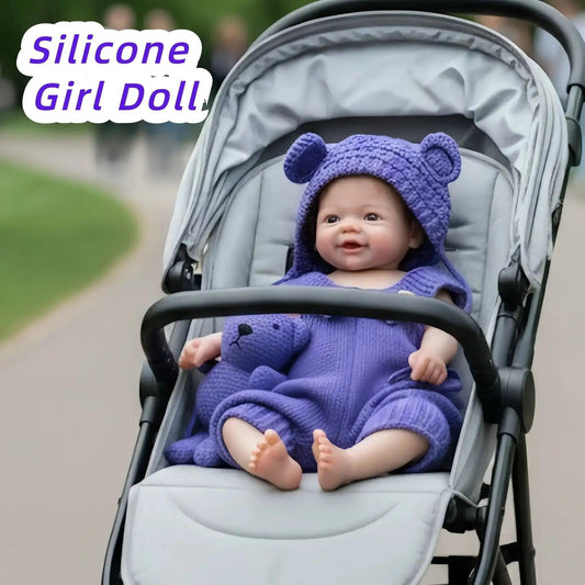  Lifelike Full Body Silicone Doll Rooted Hair Soft Touch -  ToylandEU™