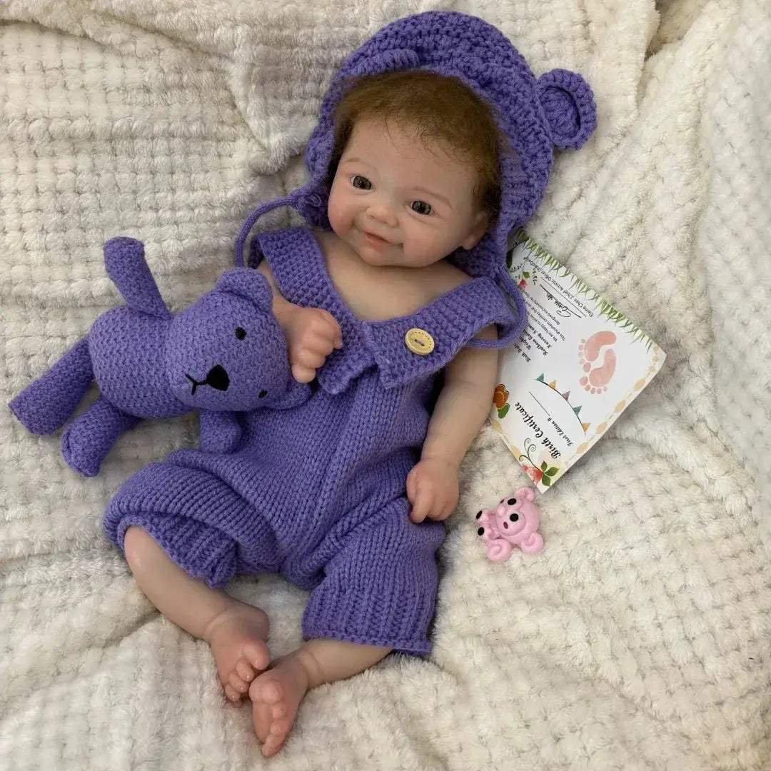Lifelike Full Body Silicone Doll With Rooted Hair Soft Touch - ToylandEU
