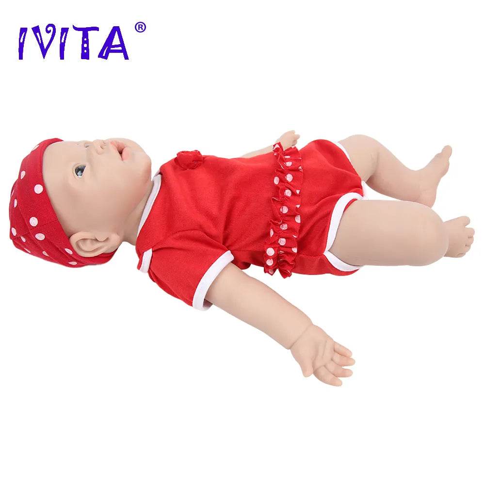 Lifelike Full Body Silicone Reborn Baby Doll - 16.92 Inches, 2.69kg - ToylandEU