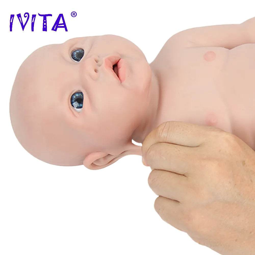 Lifelike Full Body Silicone Reborn Baby Doll - 16.92 Inches, 2.69kg - ToylandEU