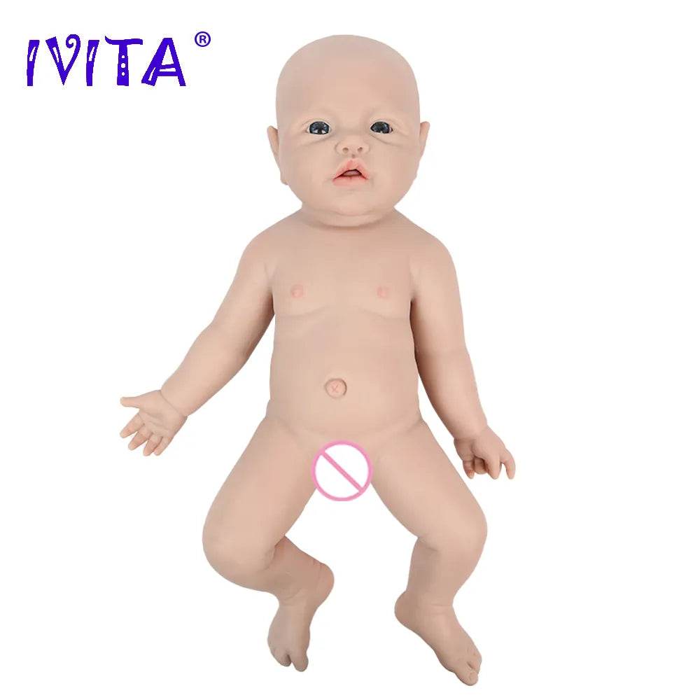 Lifelike Full Body Silicone Reborn Baby Doll - 16.92 Inches, 2.69kg - ToylandEU
