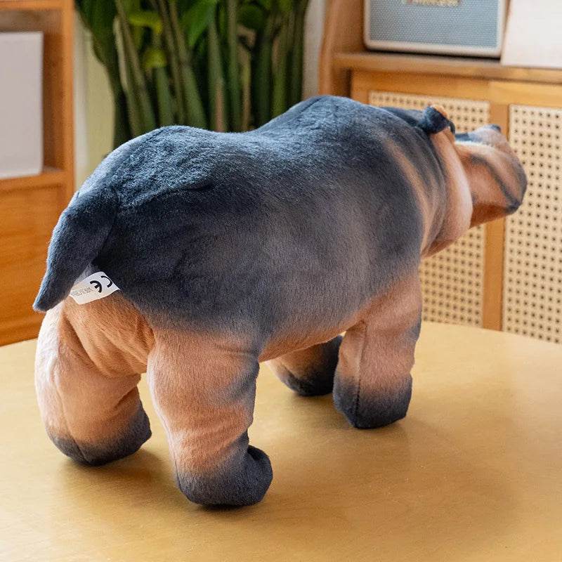 Lifelike Hippo Plush Toy Soft Cotton Filling For Kids Gift - ToylandEU