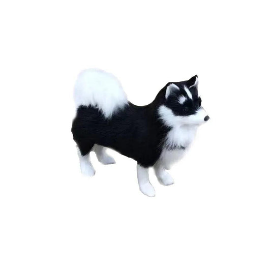  Lifelike Husky Plush Toy Realistic Home Decor Gift -  ToylandEU™