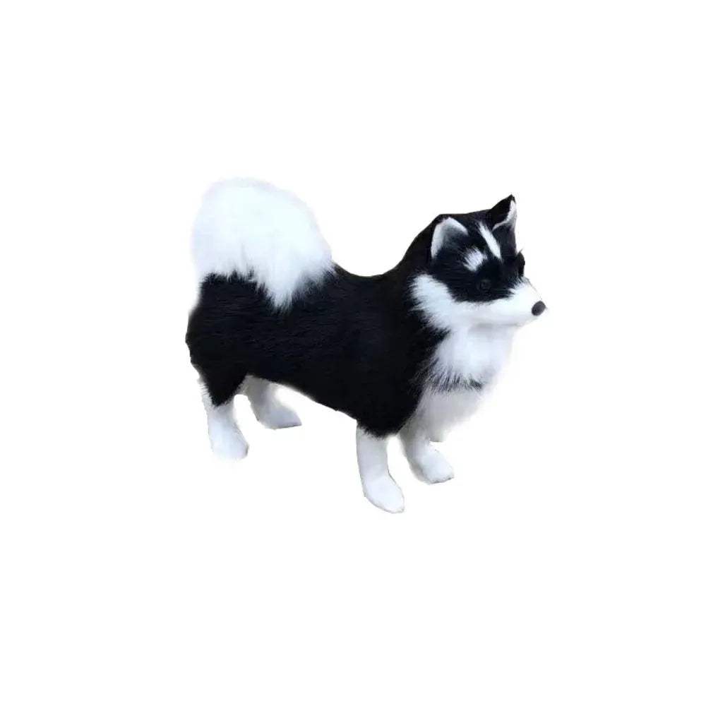 Lifelike Husky Plush Toy for Realistic Home Decor and Gift - ToylandEU