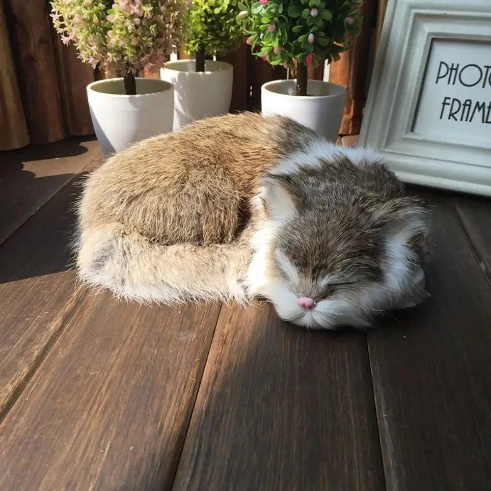  Lifelike Simulation Cat Toy Kitten With Realistic Fur -  ToylandEU™