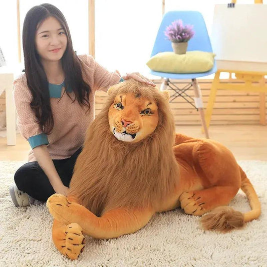  Lifelike Lion Plush Toy For Kids Stuffed Animal Doll -  ToylandEU™