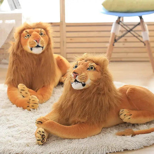  Lifelike Lion Plush Toy For Kids Stuffed Animal Doll -  ToylandEU™