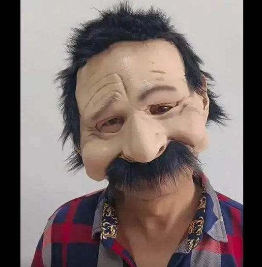  Lifelike Mask Silicone Half Face Old Man Toyland EU -  ToylandEU™
