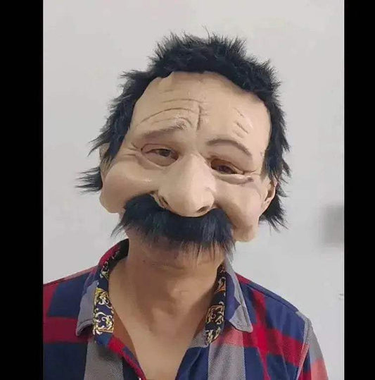  Lifelike Mask Silicone Half Face Old Man Toyland EU -  ToylandEU™