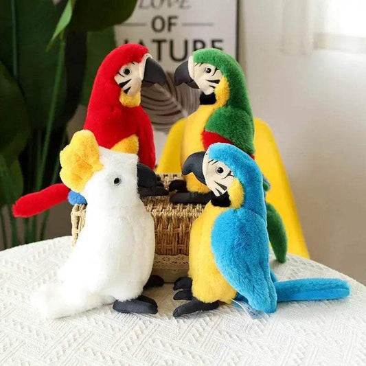  Lifelike Parrot Plush 25cm Plush Toy Toyland EU -  ToylandEU™