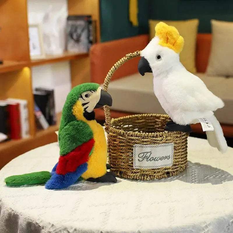  Lifelike Parrot Plush 25cm Plush Toy Toyland EU -  ToylandEU™