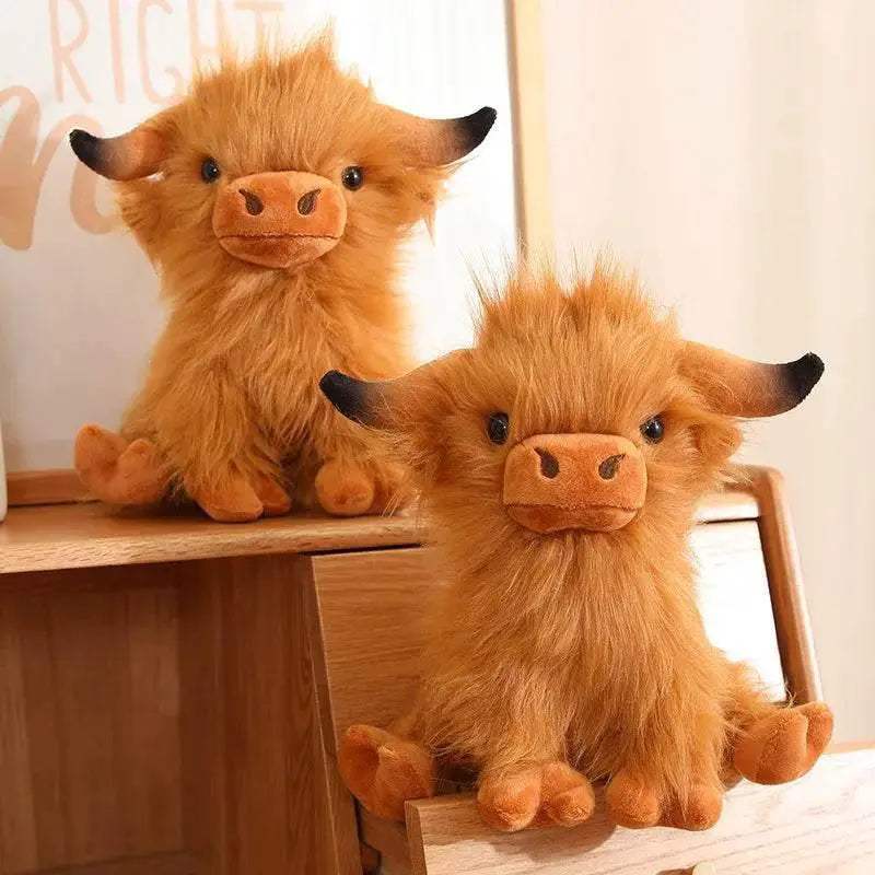  Lifelike Plush Cow Plush Toy 30cm Toyland EU -  ToylandEU™