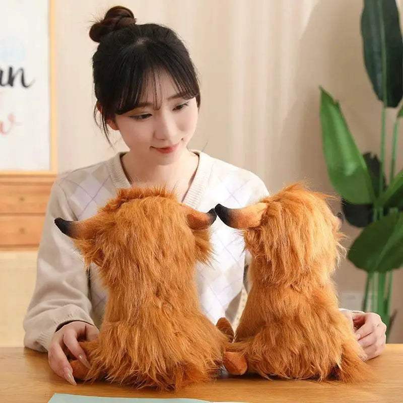  Lifelike Plush Cow Plush Toy 30cm Toyland EU -  ToylandEU™