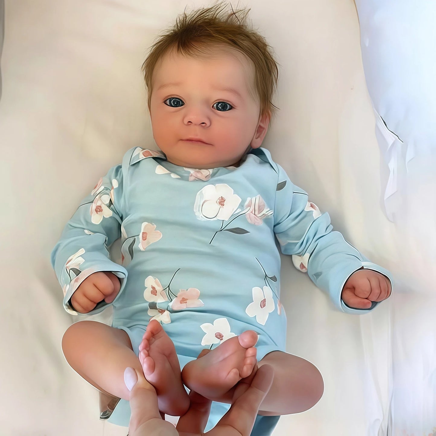 Lifelike Reborn Baby Doll 16 Inch 3D Hand Painted Gift - ToylandEU