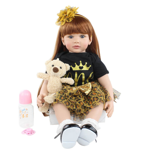 Lifelike Reborn Baby Doll 60 Cm Size For Girls Gift - ToylandEU