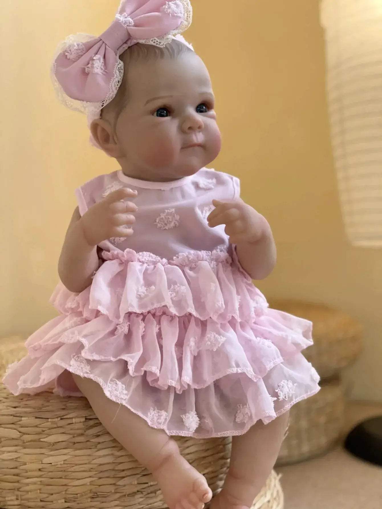 Lifelike Reborn Doll 18 Inch With Soft Vinyl Skin Premium - ToylandEU