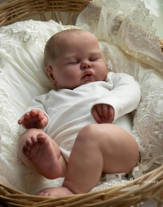 Lifelike Reborn Doll 19 Inch Soft Cloth Body For Collectors - ToylandEU