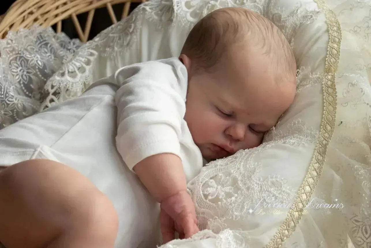 Lifelike Reborn Doll 19 Inch Soft Cloth Body For Collectors - ToylandEU
